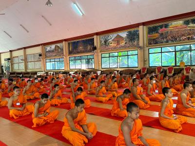 สวดมนต์บำเพ็ญภาวนาถวายสมเด็จพระเจ้าลูกเธอ เจ้าฟ้าพัชรกิติยาภา