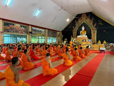 สวดมนต์บำเพ็ญภาวนาถวายสมเด็จพระเจ้าลูกเธอ เจ้าฟ้าพัชรกิติยาภา